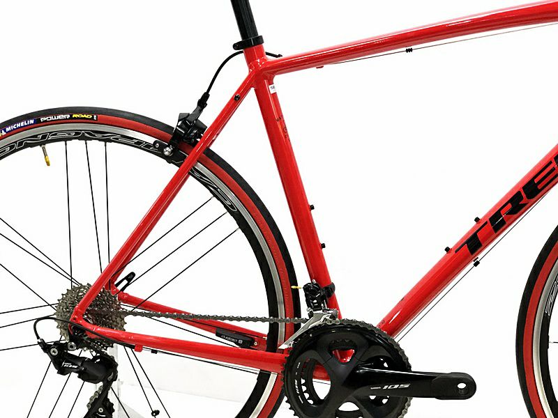 トレック TREK ドマーネ AL3 DOMANE AL3 SHIMANO 105/CAMPAGNOLO ZONDA カスタム  2019~2020年継続モデル ロードバイク 58サイズ レッド