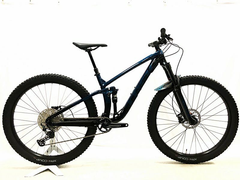 ○トレック TREK フューエル FUEL EX5 2021年 SHIMANO DEORE フルサス 29er マウンテンバイク Boost規格 M  ブラック/エメラルドカラー