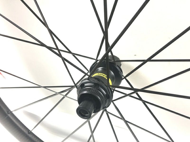 未使用品 マビック MAVIC コスミックSLR45ディスク COSMIC SLR45 DISC ホイールセット シマノフリー11速 クリンチャー  カーボン