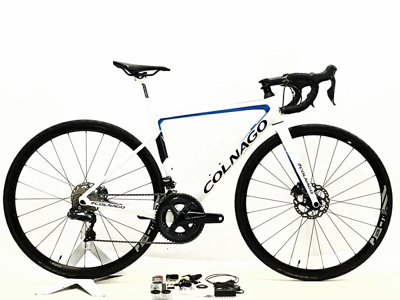 超美品 コルナゴ COLNAGO V3 ディスク V3 DISC ULTEGRA 電動Di2 油圧DISC 2020年モデル カーボンロードバイク  450Sサイズ ホワイト