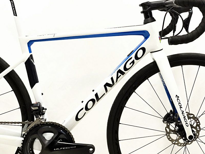 超美品 コルナゴ COLNAGO V3 ディスク V3 DISC ULTEGRA 電動Di2 油圧DISC 2020年モデル カーボンロードバイク  450Sサイズ ホワイト