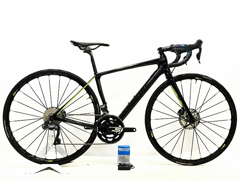 訳アリ キャノンデール シナプス SYNAPSE CARBON DISC ULTEGRA 電動Di2 油圧DISC 2018年モデル  カーボンロードバイク 48サイズ ブラック