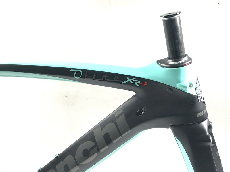 ビアンキ BIANCHI オルトレXR4 OLTRE XR4 フレームセット 2017 47サイズ カーボン ブラック チェレステ