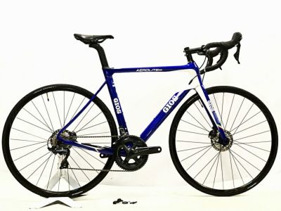 ジオス GIOS エアロ ライト ディスク AERO LITE DISC ULTEGRA 油圧DISC 2018年モデル カーボンロードバイク  52サイズ ジオスブルー