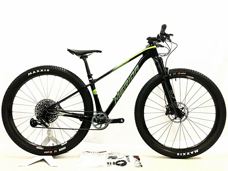 ○未走行品 メリダ MERIDA ビッグ ナイン BIG.NINE 8000 2020年 SRAM XO EAGLE 29er カーボン  マウンテンバイク Boost規格 S(38) BK