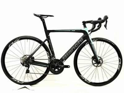 ビアンキ BIANCHI アリア ディスク ARIA DISC 105 油圧DISC 2019年モデル カーボンロードバイク 55サイズ ブラック