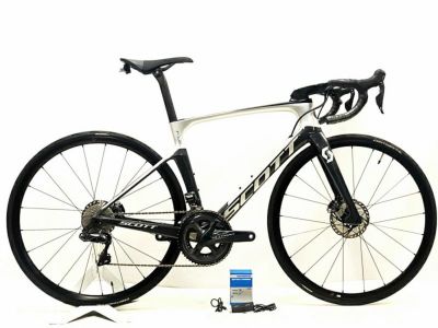 スコット SCOTT フォイル FOIL 20 DISC ULTEGRA 電動Di2 油圧DISC 2019年モデル カーボンロードバイク 52(S) サイズ シルバー/ブラック