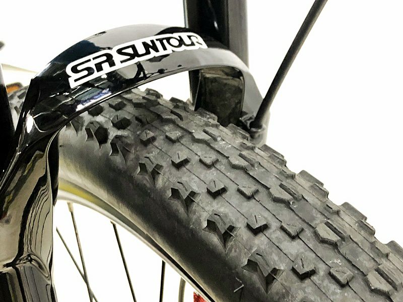 ○パナソニック XM2 BE-EWM40V 12Ah 2019年6月購入車体 E-MTB E-BIKE 電動アシスト自転車 400サイズ  限定色フラットアクアブルー