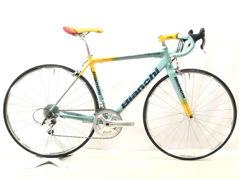 美品 ビアンキ BIANCHI フェニーチェプロ FENICE PRO CENTAUR 2018年モデル ロードバイク 55サイズ パンターニカラー