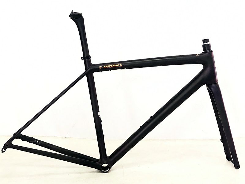 極美品　S-WORKS AETHOS フレームセット56 エスワークスエートス S-WORKS AETHOS FRAMESET BRCH/ABLN/DUNEWHT 56(56 グロスバーチ