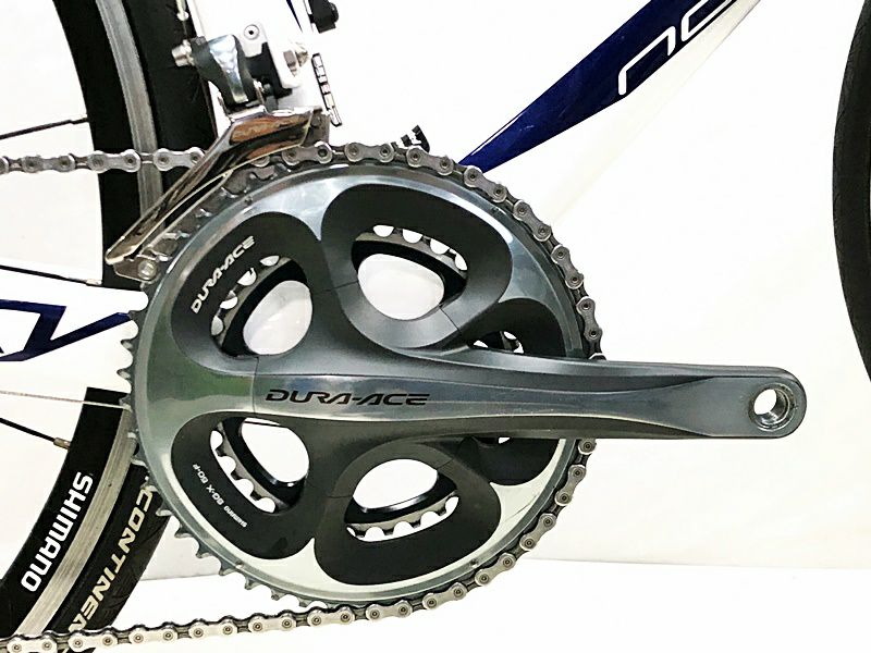 ○リドレー RIDLEY ノア NOAH DURA-ACE/105 MIX 2010年モデル カーボンロードバイク XSサイズ チームカラー