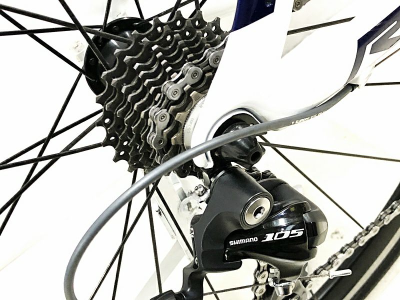 ○リドレー RIDLEY ノア NOAH DURA-ACE/105 MIX 2010年モデル カーボンロードバイク XSサイズ チームカラー