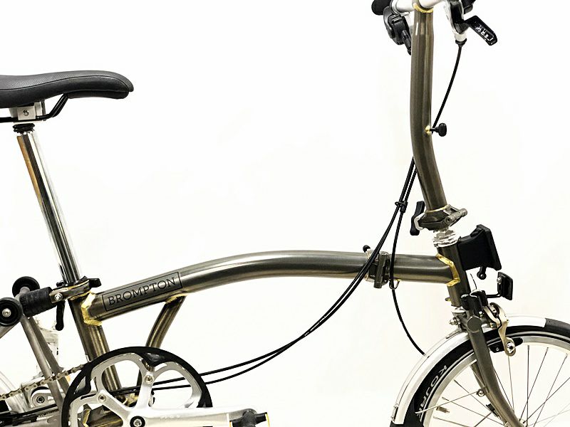 ブロンプトンS2L-X(16インチ) 超美品 ブロンプトン BROMPTON S2L-X S2L-X クロモリ/チタン
