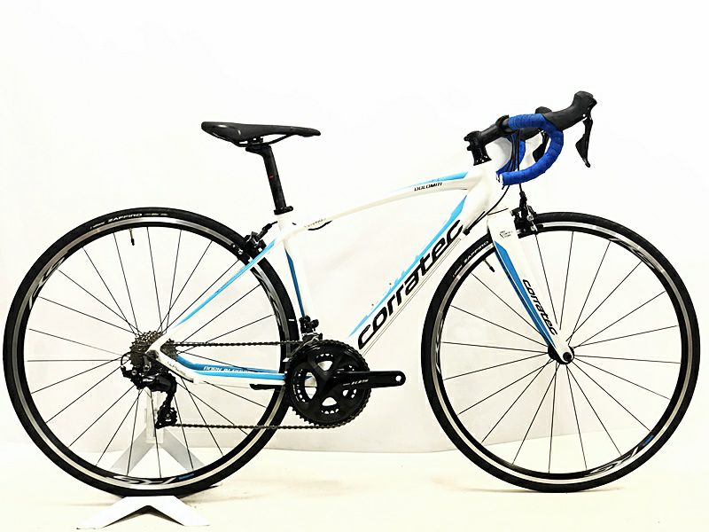 美品 コラテック CORRATEC ドロミテ DOLOMITI 105 2020年モデル ロードバイク 42サイズ ホワイト/ブルー