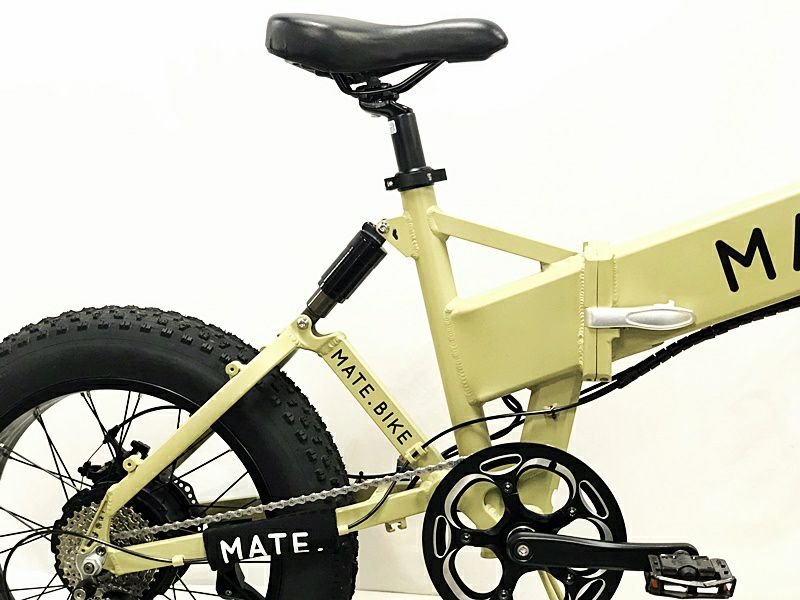 ○メイトバイク MATE BIKE メイト MATE X 250+ 14.5Ah 2020年8月購入車体 電動アシスト 折り畳み自転車 20インチ  デザートストーム