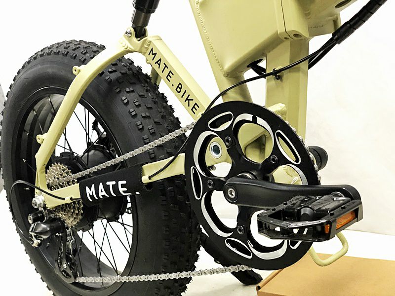 ○メイトバイク MATE BIKE メイト MATE X 250+ 14.5Ah 2020年8月購入車体 電動アシスト 折り畳み自転車 20インチ  デザートストーム