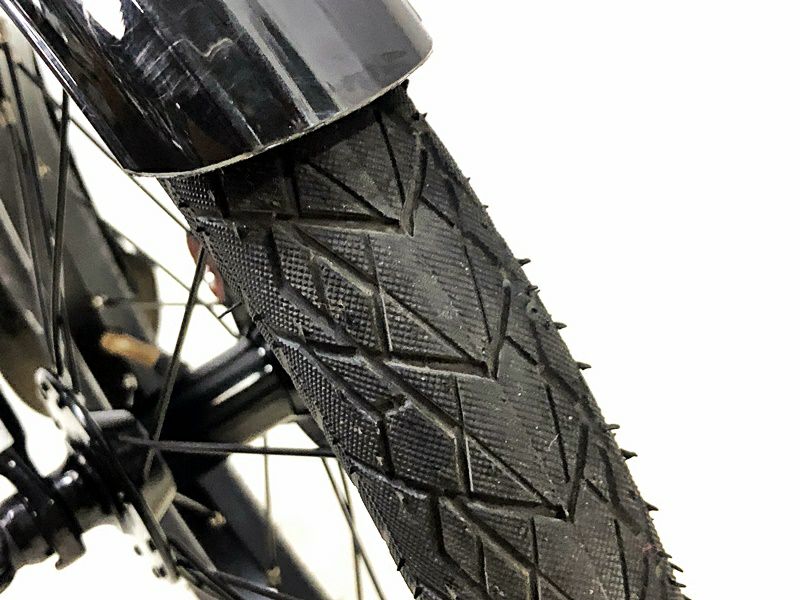 美品 OX BIKES ペコ ポッチ PECO POCCI 外装9段変速フォールディングバイク 折り畳み自転車 14インチ ホワイト/ブラック