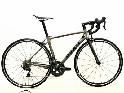 美品 ジャイアント GIANT TCR SLR 1 ULTEGRA 2018年モデル ロードバイク 445サイズ アルミニウムカラー