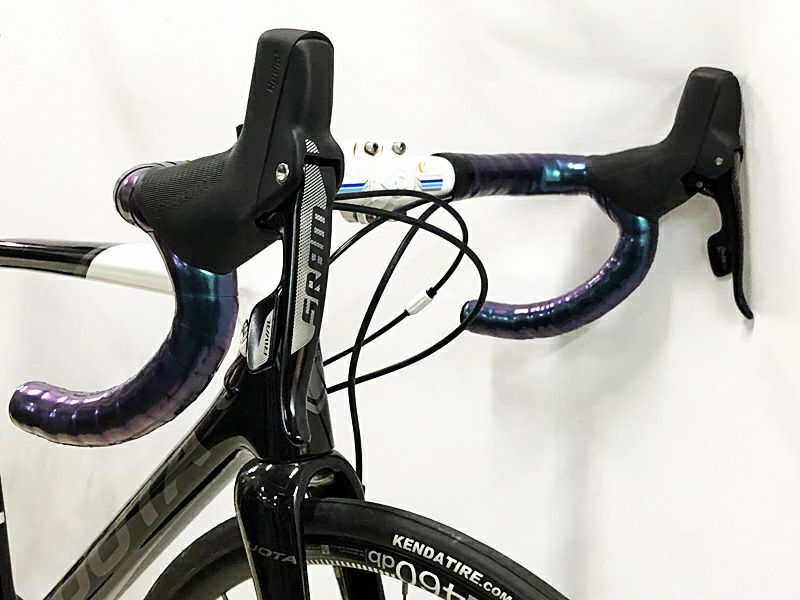 クオータ KUOTA コバルト ディスク KOBALT DISC SRAM RIVAL 2019年モデル カーボンロードバイク Mサイズ  ブラック/ホワイト