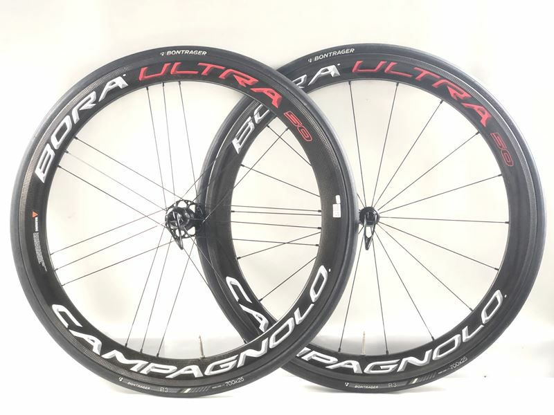 カンパニョーロ CAMPAGNOLO ボーラウルトラ50 BORA ULTRA50 ホイールセット シマノフリー11速 クリンチャー カーボン