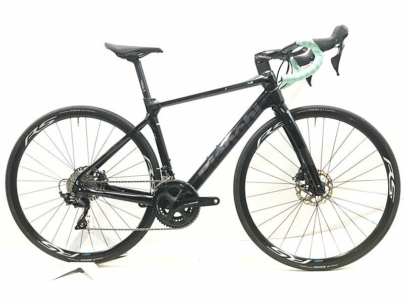 ○美品 ビアンキ BIANCHI インフィニトXEディスク INFINITO XE DISC 105 ハンドルカスタム 2020 カーボンロードバイク  50