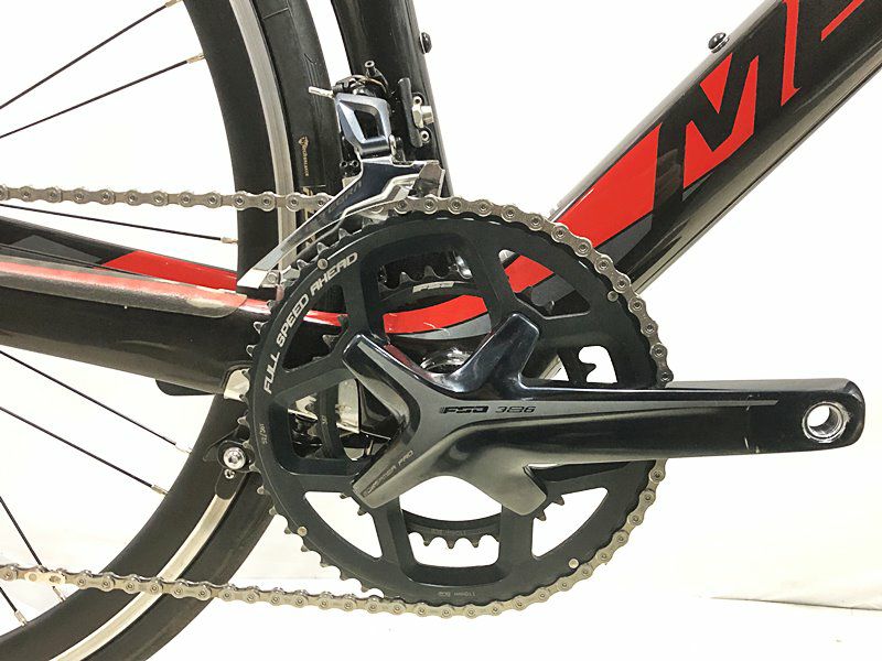 メリダ MERIDA リアクト5000 REACTO5000 ULTEGRA 105 2019 カーボンロードバイク XS/47サイズ ブラック レッド