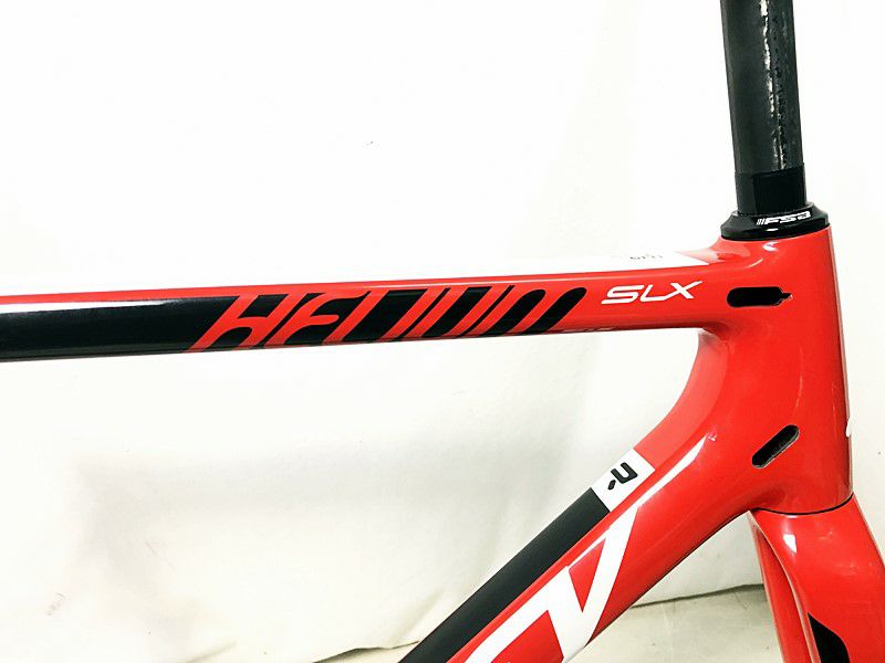 未使用品 リドレー RIDLEY ヘリウムSLX HELIUM SLX フレームセット 2019 XSサイズ カーボン レッド