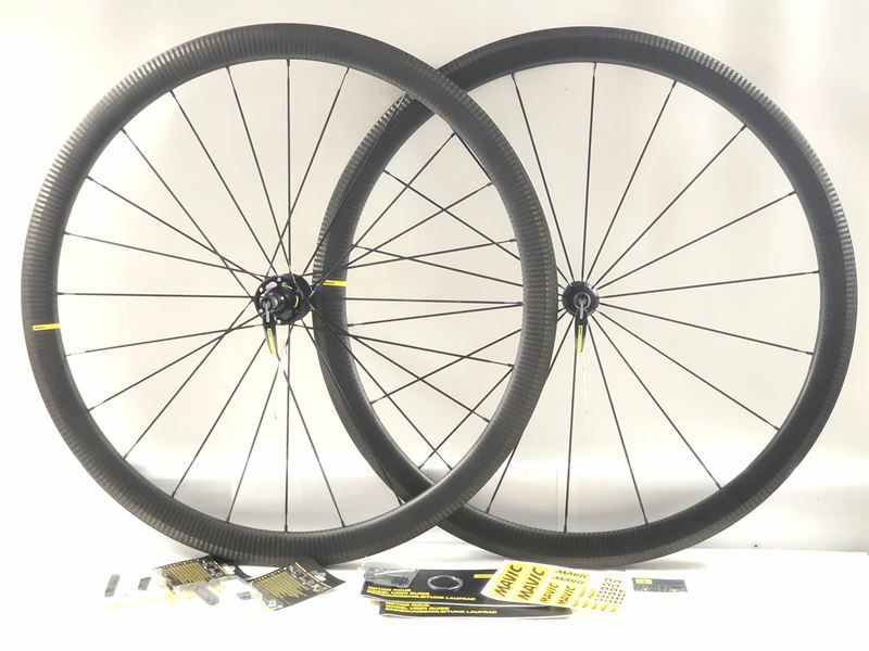 未使用品 マビック MAVIC コスミックSL40 COSMIC SL40 ホイールセット シマノフリー11速 クリンチャー カーボン