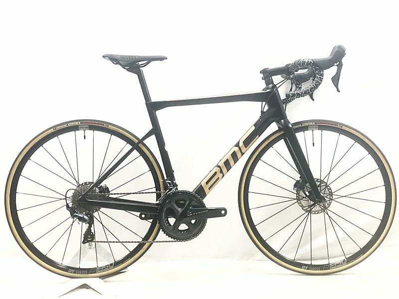 美品 BMC チームマシンSLR3 TEAM MACHINE SLR THREE ULTEGRA 2021 カーボンロードバイク 54サイズ ブラック  ゴールド