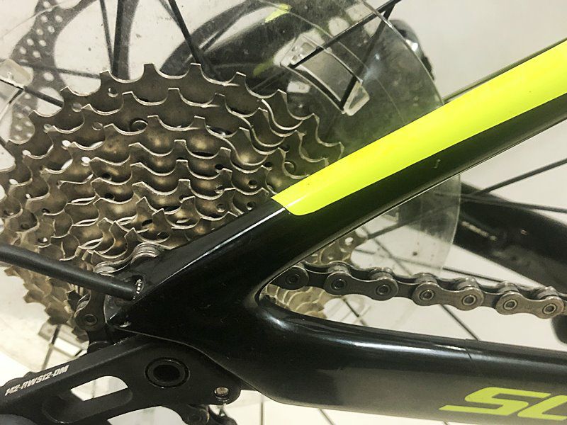 スコット SCOTT フォイル20ディスク FOIL20 DISC ULTEGRA 2019 カーボンロードバイク 52/Sサイズ ブラック イエロー