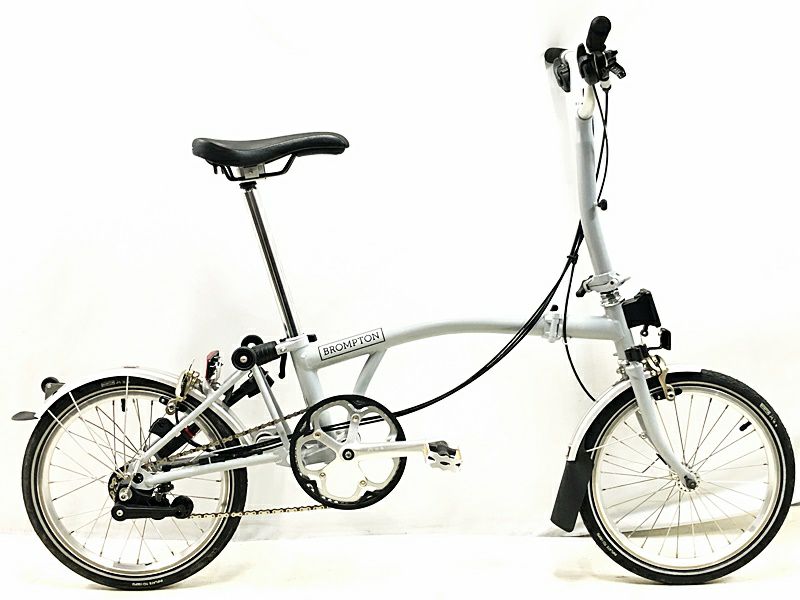 ブロンプトン BROMPTON M6L 2017年モデルフォールディングバイク 折り畳み自転車 16インチ グレー