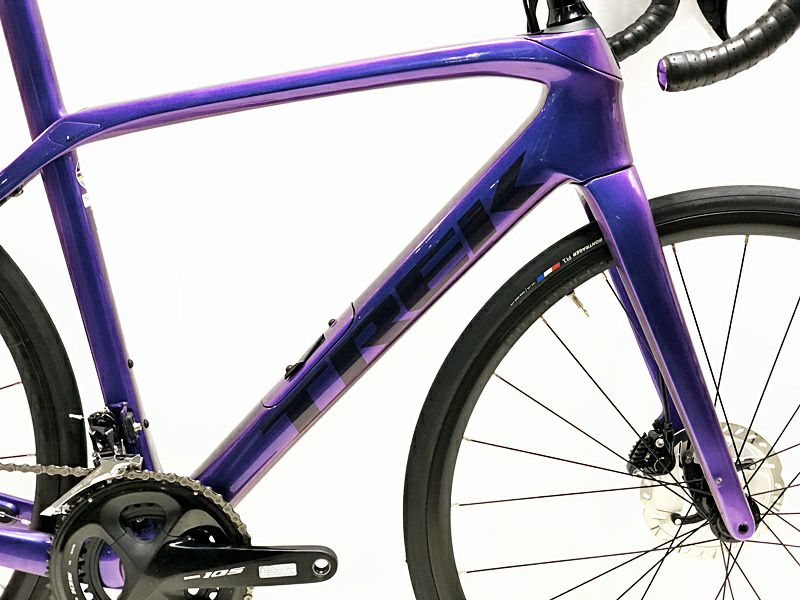 トレック TREK ドマーネ DOMANE SL5 DISC OCLV500 105 スモールハンド用 油圧DISC 2020年 カーボンロードバイク  52サイズ パープル