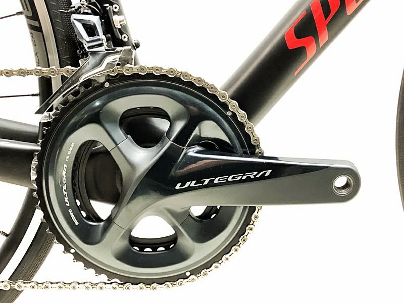 スペシャライズド SPECIALIZED ターマック コンプ TARMAC MEN COMP ULTEGRA 2018年モデル カーボンロードバイク  54サイズ ブラック