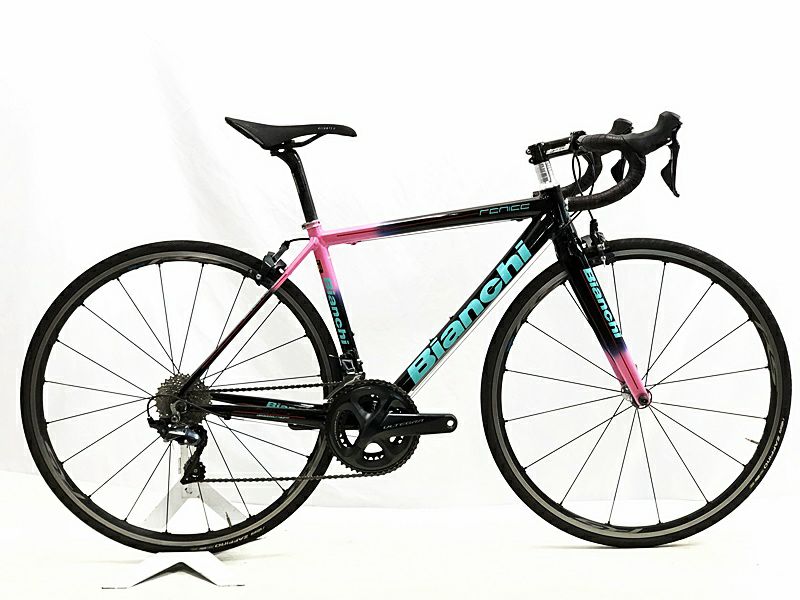 【当サイト限定 完成車 BIG SALE】ビアンキ BIANCHI フェニーチェ プロ FENICE PRO ULTEGRA 2017年 ロードバイク  50サイズ ブラック【期間限定 1/26 午前10時迄】