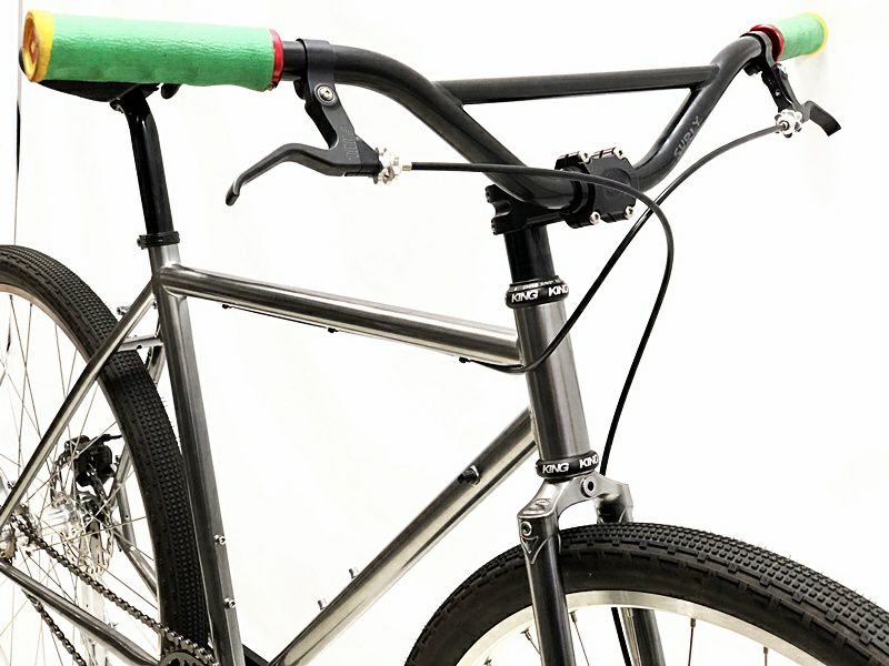 サーリー SURLY ストラグラー STRAGGLER - 2022年 クロスバイク 46サイズ マッハシルバーオーダー塗装