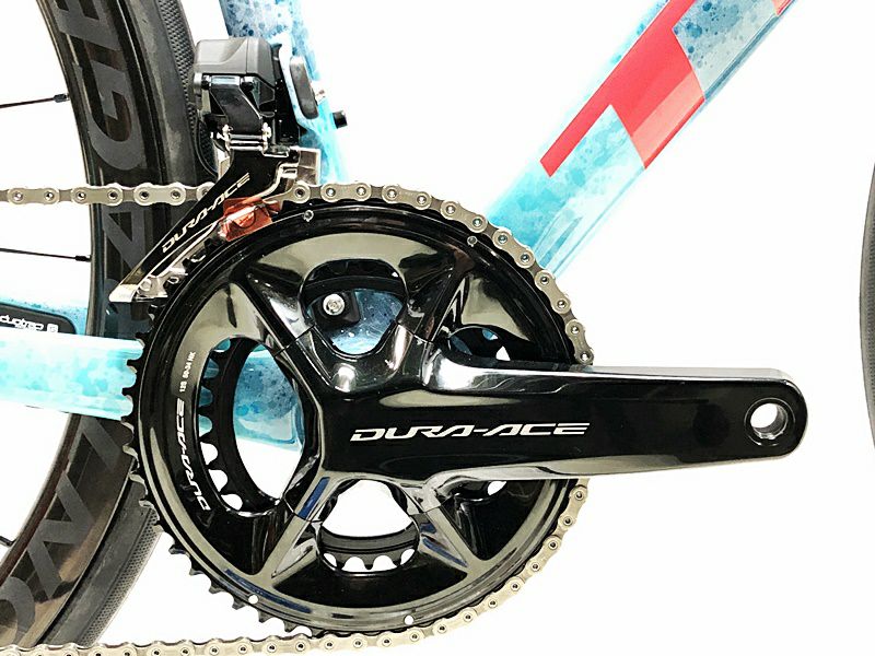 当サイト限定 完成車 BIG SALE】○超美品 トレック Project One エモンダ EMONDA SLR OCLV800 12速  DURA-ACE 電動Di2 カーボンロードバイク 50サイズ ICON Seafoam 〇【期間限定 12/25 午前10時迄】