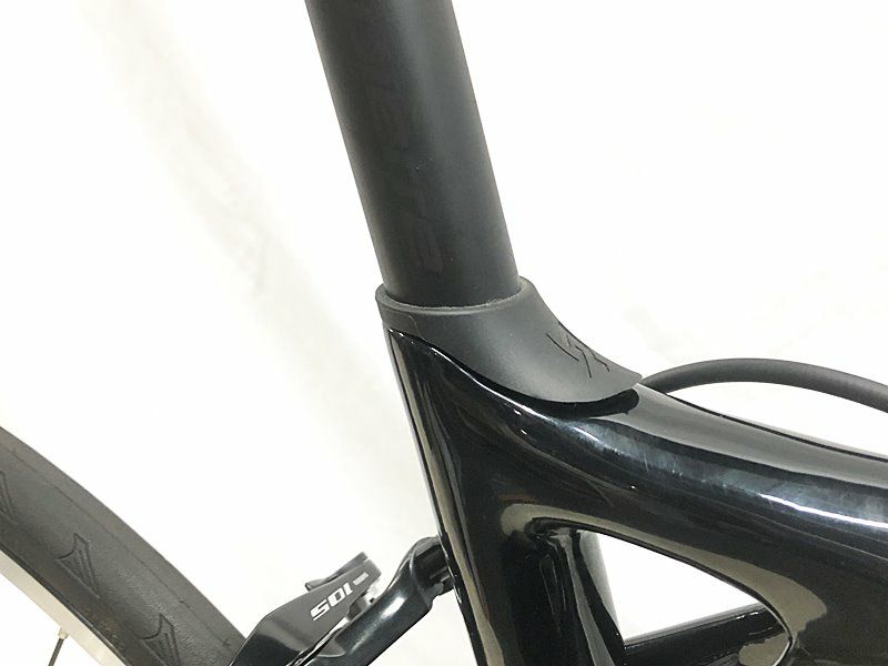 美品 ラピエール LAPIERRE ゼリウスSL500 XELIUS SL500 105 2019 カーボンロードバイク 49/Sサイズ ブラック  グリーン