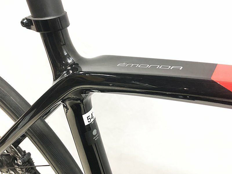 【★SUPER★ゴールデンセール★】●トレック TREK エモンダSL6ディスク EMONDA SL6 DISC ULTEGRA 2021  カーボンロードバイク 54サイズ ブラック レッド【期間限定-今だけ特価】