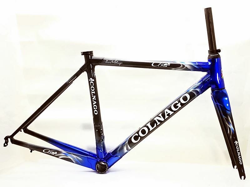 未使用品 コルナゴ COLNAGO シーシックスティ C60 フレームセット 2016 480Sサイズ カーボン ブルー グレー