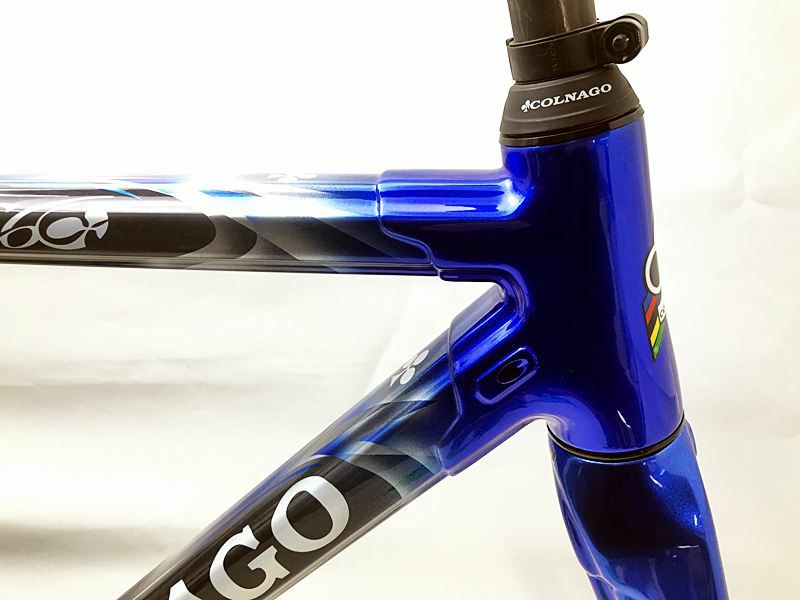 未使用品 コルナゴ COLNAGO シーシックスティ C60 フレームセット 2016 480Sサイズ カーボン ブルー グレー