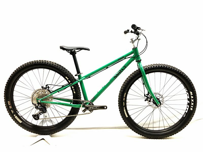 ○サーリー SURLY ロウサイド LOWSIDE 2019年 27.5 クロモリ マウンテンバイク XSサイズ グリーン