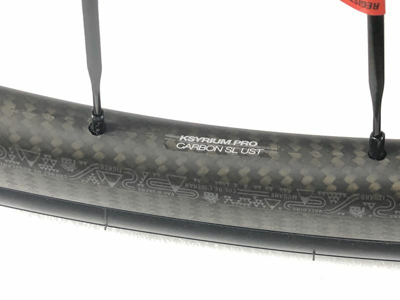 未使用品 マビック MAVIC KSYRIUM PRO CARBON SL UST ツールドフランスエディション ホイールセット シマノフリー11速