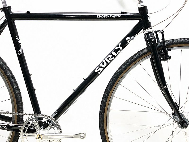 美品 サーリー SURLY クロスチェック CROSSCHECK SHIMANO ALFINE 内装8段変速 2022年11月購入車体 クロスバイク  50サイズ ブラック