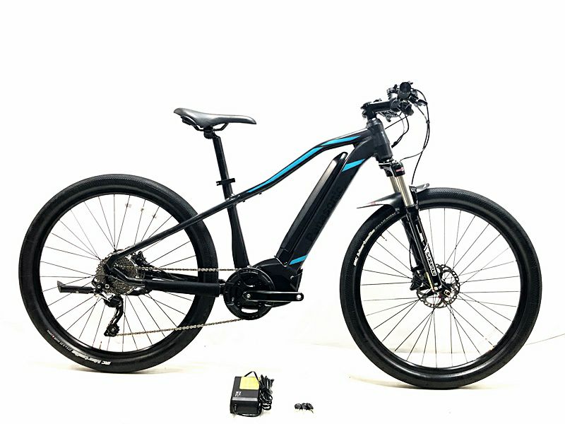 ○パナソニック XM1 BE-EXM40B 8Ah 2017年モデル E-BIKE E-MTB 電動アシストマウンテンバイク 27.5インチ  マットチャコールブラック