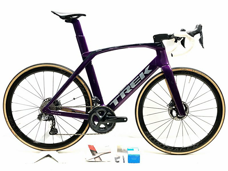 ○ジャンク トレック PROJECT ONE マドン MADONE SLR DISC OCLV700 ULTEGRA 電動Di2 2020年 カーボン ロードバイク 58サイズ パープル