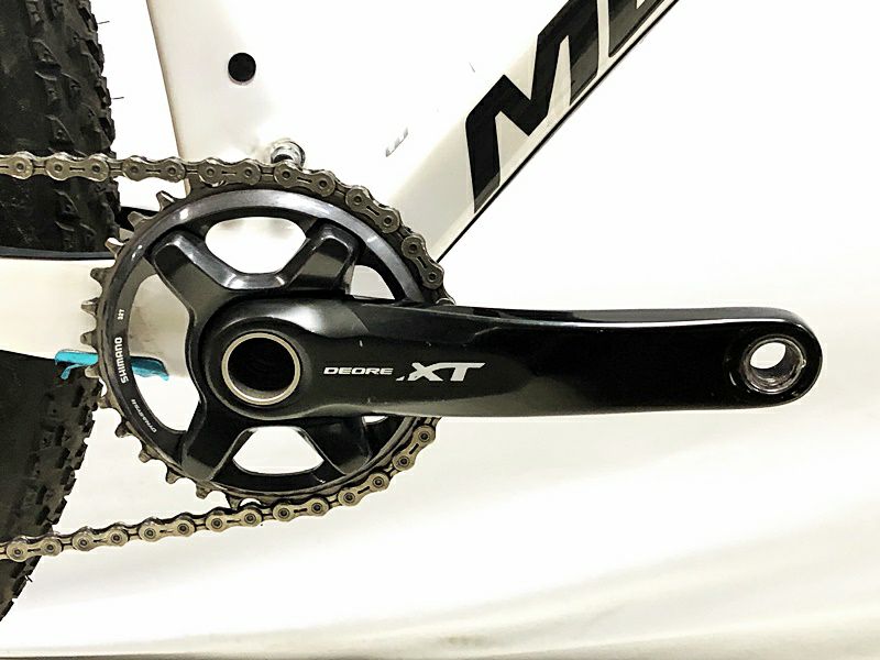 【プライスダウン開始】美品 メリダ MERIDA ビッグ セブン BIG SEVEN 7000 2018年 Deore XT 27.5 カーボン  マウンテンバイク Boost規格 Sサイズ ホワイト【お買い得特価】