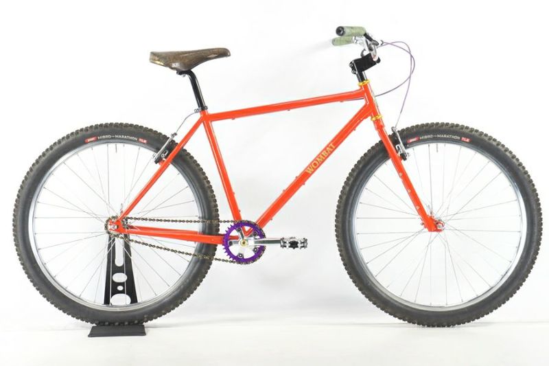 ◇◇クラストバイク CRUST BIKES ウォンバット WOMBAT 20222年モデル クロモリ シングルスピードマウンテンバイク SSMTB  Mサイズ （サイクルパラダイス大阪より配送）