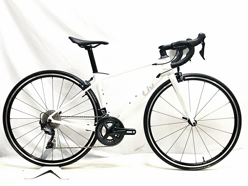 美品 ジャイアント リブ GIANT LIV ランマ LANGMA ADVANCED 1 ULTEGRA 2021年 カーボンロードバイク  410(XS)サイズ ホワイト