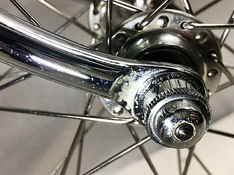 当サイト限定 完成車 BIG SALE】タキザワサイクル ハープ RE HARP RIZIN WORKS製作 CAMPAGNOLO/SHIMANO  MIX オーダーネーム入り クロモリ ロードバイク ブルー/グレー☆【期間限定 9/26 午前10時迄】