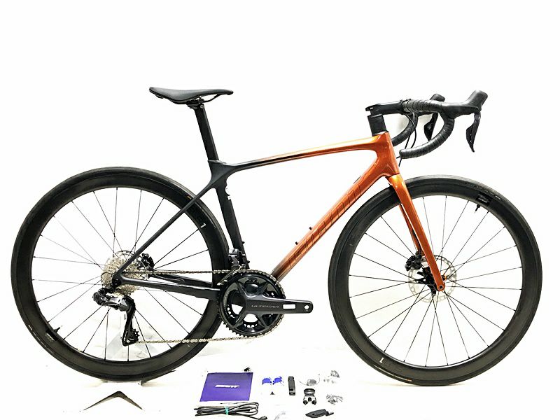 当サイト限定 完成車スペシャルSALE】未走行品 ジャイアント TCR ADVANCED PRO 0 DISC 12速 ULTEGRA 電動Di2  2022年 カーボンロードバイク 445(S)サイズ アンバーグロウ【期間限定 10/26 午前10時迄】